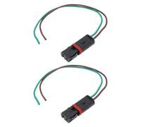 EMSea 2 Conectores Hembra de Reparación de 2 Pines Cable 7507527 Compatible con BMW
