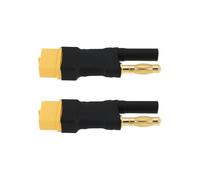 EMSea 2 conectores XT60 hembra a macho HXT Bullet de 4.mm compatible con LiPo para proyectos RC