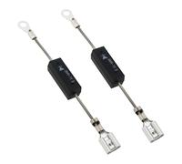 EMSea 2 diodos de alto voltaje para horno microondas HVR-1X3 con terminal 500 mA 12 KV compatible con microondas
