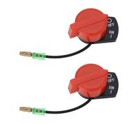 EMSea 2 Interruptores de Parada de Mezclador de Un Solo Cable 36100-ZE1-005 36100-ZE1-015 36100-883-005 Compatible con Honda G100 G150 G200 G400 GX100