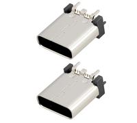 EMSea 2 pantallas de computadora de 10.0 mm de repuesto hembra USB-C puerto 22MD4KA-B compatible con LG UltraFine