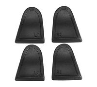EMSea 2 Pares de Botones de Disparador de Disparador Compatible con Controlador PS5 L2 R2 Disparador Almohadilla de Disparador de Joystick Extender Disparador de Botones ABS Negro