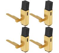 EMSea 2 Pares de Escobillas de Carbón para Herramientas Eléctricas con Carcasa Metálica Y Resorte Interno Compatible con Black & Decker