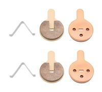 EMSea 2 Pares Pastillas de Freno Sinterizadas Pastillas de Freno de Disco para Scooter Compatible con KUGOO G2 Pro Scooter Compatible con Hitway H5 E Scooter 33,5x22,5x4mm