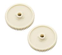 EMSea 2 Piezas 61T 1/10 Pieza de Reparaci¨®n de Engranajes Rectos Compatible con T-Amiya TT01 TT01D TT01E TT-01 RC Car Upgrade Parts Accesorios de Pl¨¢Stico