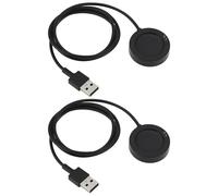 EMSea 2 Piezas Cargadores de Repuesto para Reloj Inteligente de 100cm Cables de Carga USB Accesorios de Cargador Magnético Compatible con Xiaomi Watch 2 Pro Color Negro