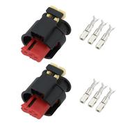 EMSea 2 piezas de bobina de encendido de 3 pines para automóviles, compatible con Opel, Fiat, Lancia, Alfa Romeo OE 284425-1 284426-1 con 6 conectores de engaste