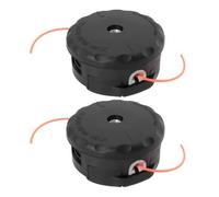 EMSea 2 Piezas de Cabezal de Corte M10 x 1,25 LHF Cabezal de Corte de Hilo Inalámbrico de Repuesto Compatible con Dewalt 20 V 60 V DCST922 DCST990 DCST925 Negro