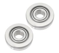 EMSea 2 piezas de repuesto de rodamientos agrícolas especiales 203KRR3 203RR3, 0.63 pulgadas de diámetro interior x 2 pulgadas de diámetro exterior x 0.6 pulgadas de ancho para macetas, rueda de