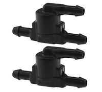 EMSea 2 Piezas de Válvula de Retención de Boquilla de Limpiaparabrisas de Coche Conector T 85321-28020 Compatible con 4Runner Camry Corolla Manguera Rociadora de Parabrisas Válvula de 3 Vías