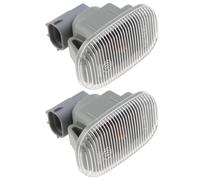 EMSea 2 Piezas Luces de Giro del Indicador Lateral del ala Delantera Compatible con Toyota Corolla AVENSIS MR2 OE 81730-02022 81730-02023 81730-20220 56.1x35.8x46.4mm Luz del Coche