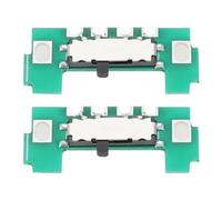 EMSea 2 Piezas Repuesto para Tablero de Botones Deslizantes Interruptor de Encendido Y Apagado Compatible con Gameboy GBA Consola de Juegos