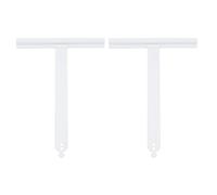 EMSea 2 Piezas Repuestos Clip en T para Puerta Garaje Enrollable Resorte Bloqueo Conexión Persiana Enrollable con Mini Resorte Suspensión Cola Milano para Persiana Enrollable Puerta Garaje