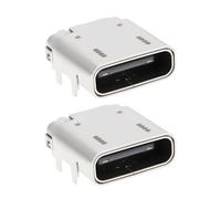 EMSea 2 puertos de carga para laptop tipo C, conector de alimentación USB CC compatible con Lenovo 100e Chromebook de 2ª generación AST