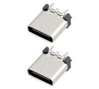 EMSea 2 Puertos USB-C Hembra de Repuesto para Pantallas de Ordenador de 9,3 Mm 22MD4KA-B Compatibles con LG Ultrafine
