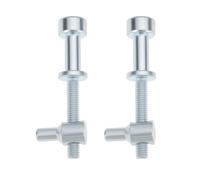 EMSea 2 tornillos tensores de cadena de motosierras de 52 mm compatibles con Stihl 028 038 MS 270 280 380