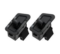 EMSea 2 Unidades Interruptor de Luz Intermitente de Motocicleta de 3 Pines 44 X 21 Mm para Scooter Motocicleta Y Vehículo Eléctrico.