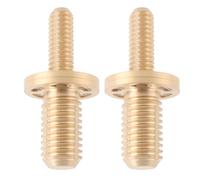 EMSea 2 Unidades Tornillos de Lat¨®n para Taco de Billar de 1/2 Pulgada para Taco de Billar Extendido de 47,5 X 22 Mm