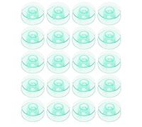 EMSea 20 Piezas Bobinas Compatible con Husqvarna Viking Groups 5/6/ 7 Máquina de Coser Industrial Multifuncional para El Hogar Bobinas Verdes