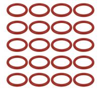 EMSea 20 piezas de enfriador de agua de PC con rosca G1/4 de silicona compatible con conector de tubería de agua de bloque de agua de rosca externa G1/4