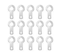 EMSea 200 unidades de conectores electricos, terminales de 4,2 mm, soldadura, placa de soldadura, anillo descubierto, crimpado para micromotores, núcleos de grabadora, cobre plateado