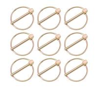 EMSea 25 Piezas Kit Surtido Pasadores De Chaveta De Pasador De Lynch De Alta Resistencia De 4,5x40 Mm Para Tractores Agrícolas Remolques Camiones Cortadoras De Pasadores De Pasador De Jardín