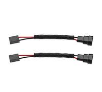 EMSea 2pcs 9005 9006 a H7 LED faro Renovación haz de cableado conector adaptador 12V-24V LED/HID faro lámpara titular conversión cable 12 Cm
