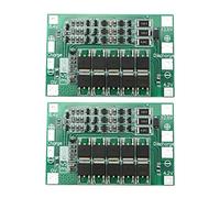 EMSea 2PCS Tablero de Protección de Batería de Litio 3S 60A 12.6V Batería de Litio de Protección Múltiple 18650 Tablero de Protección de Carga BMS PCB Board con Carga de Equilibrio