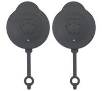 EMSea 2pcs Tapa del Lavaparabrisas 289131HA3A Tapa de La Botella del Lavaparabrisas del Automóvil Tapa de Líquido del Lavaparabrisas Plástico Gris Compatible con Micra K13