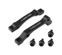 EMSea 2X Adaptador de Montaje de Pinza de Freno de Disco para Horquilla Delantera Trasera para Frenos de Disco Mecánicos E Hidráulicos de 160 Mm