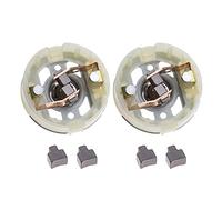 EMSea 2x Motor RS550 Portaescobillas de carbón y 4x Escobillas de carbón Compatible con Bosch, Compatible con MAKITA Compatible con DEWALT Compatible con HITACHI