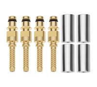 EMSea 4 adaptadores de conector rápido de 6 mm compatibles con mangueras de lavado a presión Karcher K2 a K7