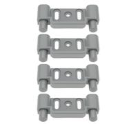 EMSea 4 cierres de puerta de armario de 53 x 11 x 25 mm para caravana y autocaravana compatible con Swift compatible con gris esterlina