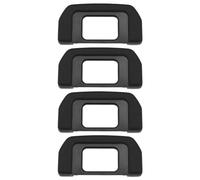 EMSea 4 piezas DK-28 Visor Ocular Cámara Ocular ABS Cámara Visor Protector Cámara Accesorios Compatible con Nikon D7500 Cámara Negro