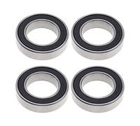 EMSea 4 Piezas MR18307-2RS 18x30x7mm Rodamientos de Cubo de Rueda de Bicicleta 18307-LBLU Rodamientos de Acero
