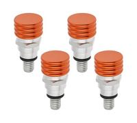 EMSea 4 Válvulas de Purga de Aire de Horquilla M4 X 0,7 Mm Compatibles con KTM XC EXC EXCF XCW SX SXF MXC