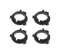 EMSea 4 x bombillas LED H7 para faros delanteros de coche, adaptador de enchufe, clips de retención negros compatibles con Kia K3 K4 K5 Hyundai Coupe