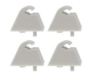 EMSea 4pcs Clips de Montaje para Parasol 1438336 92089962 903320334 90332334 Compatible con Vauxhall Compatible con Corsa