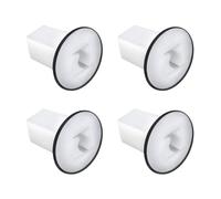 EMSea 4Pcs Clips de Retención Piloto Trasero Coche Repuesto Clips Plástico Blanco Compatible conFord Focus MK2 2004-2011