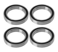 EMSea 4PCS Rodamientos de Bolas 6806-2RS de 30mm de Diámetro Interior 42mm de Diámetro Exterior 7mm de Espesor Rodamientos de Goma con Doble Sellado Compatible con Cannondale Bielas