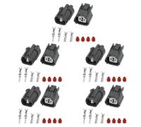 EMSea 5 Juegos de Conectores de Sensor de Bocina Automotriz de 2 Pines 6189-0129 6181-0070 Adecuados para La Mayoría de Autos Y Motocicletas.