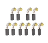 EMSea 5 Pares de Escobillas de Carbón para Motor 13mm x 8mm x 5mm Piezas de Repuesto de Herramientas Eléctricas Universales para Amoladora Angular LIJADORA Orbital