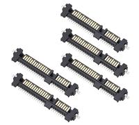 EMSea 5 Unidades Conector Macho SATA de 22 Pines para Soldar Tipo SMT 7+15 Pines para SSD de Portátil