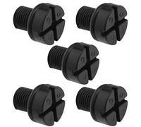 EMSea 5pcs de Repuesto de Tapón de Tornillo de Ventilación 17111712788 Compatible con BMW Serie 3 E30 E36 E46 Tornillo de Purga del Tanque de Expansión del Radiador de Refrigerante
