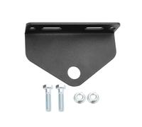 EMSea Accesorios de Enganche de Remolque Enganche de Remolque para Cortacésped de Giro Cero de Acero Resistente de 5 Pulgadas con Pernos Adecuado para Centros de Pernos de 5-7,6 Cm Y 12,7 Cm