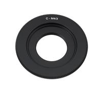 EMSea Adaptador de lente de cámara C-M4/3 adaptador de montaje compatible con Panasonic M4/3 MFT, negro