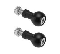 EMSea Adaptador de Tornillo M6 de Montaje en Bola de Aluminio de 2 Piezas de 17 Mm Soporte de Expansión para Trípode de Cámara Mango de Selfie Convertidor de Soporte