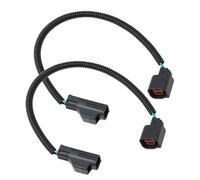 EMSea Arnés de Cableado para Luz de Posición Lateral de Coche 2 Piezas 2 Pines Izquierda O Derecha Compatible con Jeep Wrangler 07-18