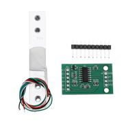 EMSea Báscula Cocina Portátil Amplificador Sensor Peso Digital HX711 ADC Módulo de Rango Pequeño Kit Combinado Sensor Pesaje de Presión Celda Carga 5kg