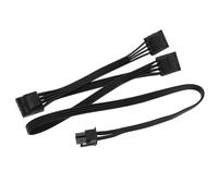 EMSea Cable adaptador Molex de 6 pines a 3 x 4 pines IDE Molex para disco duro, compatible con fuente de alimentación de módulo Seasonic X-1050XM2 X-1250XM2 SS-660